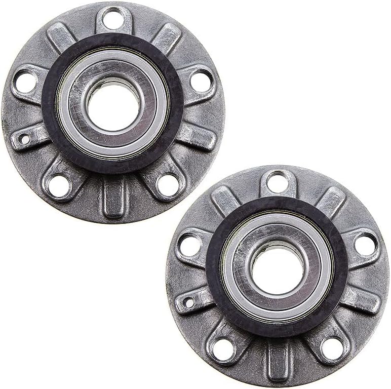 BESTPRICE 2x Radnabe hinten Radlagersatz mit ABS-Sensor