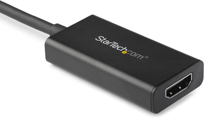 StarTech.com DisplayPort auf HDMI Adapter mit HDR - 4K 60Hz - Schwarz - DP auf HDMI Konverter