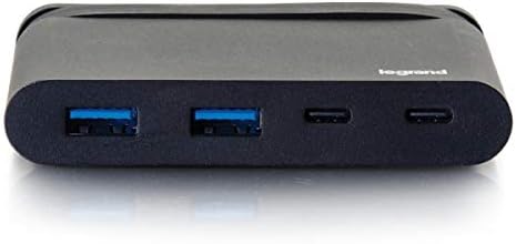 C2G USB-C/Thunderbolt-3-Hub mit USB-A, USB-C Datenàubertragung und Strom Delivery Geeignet fàur MacB