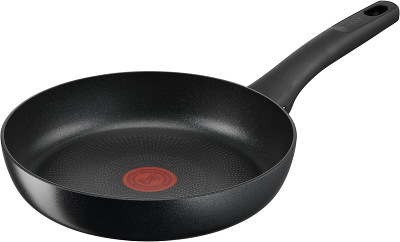 Tefal G28804 Hard Titanium On Bratpfanne 24 cm | Aluminium | unbedenkliche Antihaftversiegelung | Th