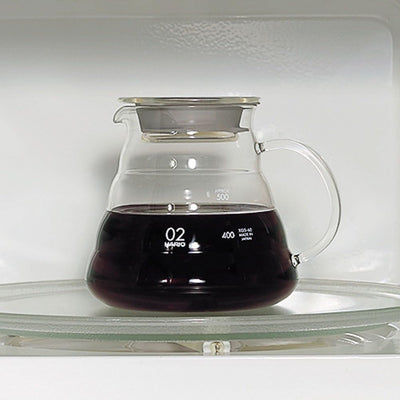 Hario Kaffeekanne, Glas, transparent, 02, 600ml Single, Single