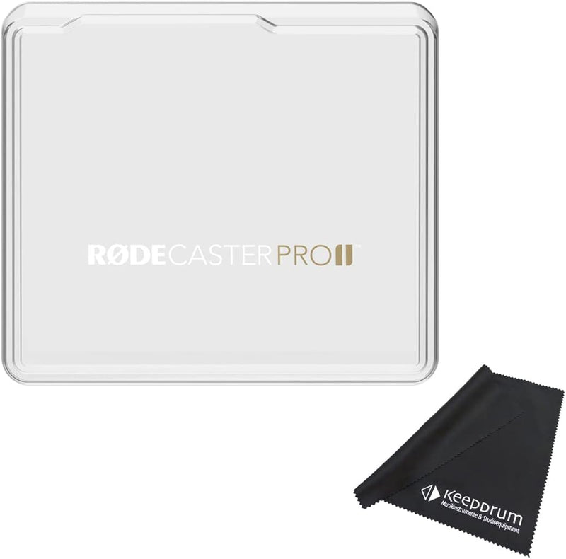 Rode RodeCover 2 Abdeckung für Rodecaster Pro II + keepdrum Mikrofasertuch