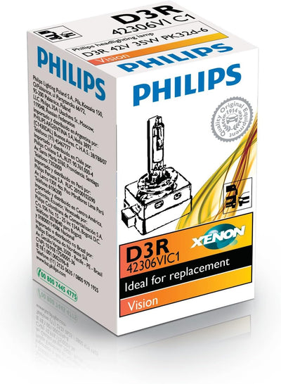D3R 35W PK32d6 Xenon Vision 4400K 1st. Philips
