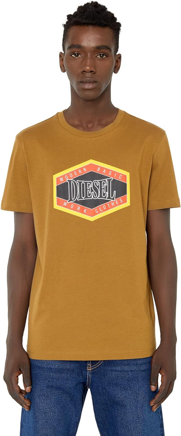 Diesel Herren T-Shirt 3XL 5 Q-0 Grad, 3XL 5 Q-0 Grad