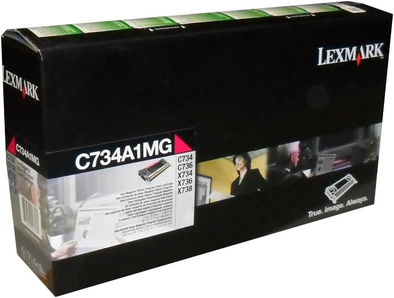 Lexmark C734A1MG - C734/C736 Magenta Toner Return Cartridge 6K
