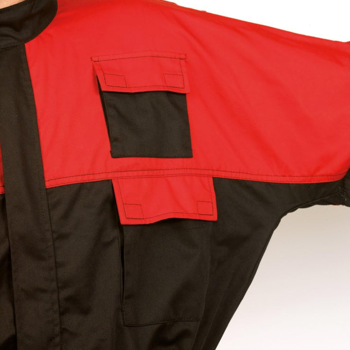 KS Tools 100394 Overall, rot/schwarz, XXL, XXL