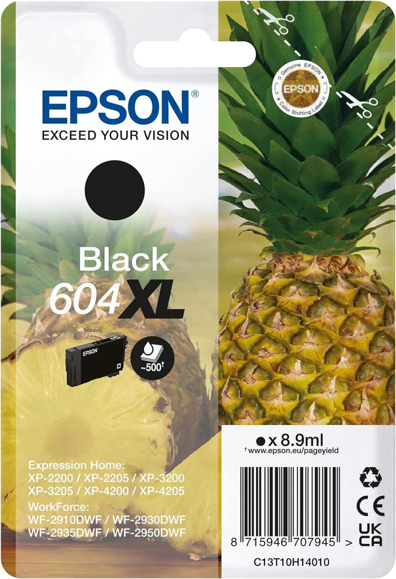 Epson Ink/604XL 603XL Starfish 8.9ml BK SEC