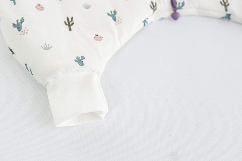 Träumeland LIEBMICH Schlafsack "to Go", Grösse 92, Design Kaktusliebe - mit doppelt regulierbarer Be