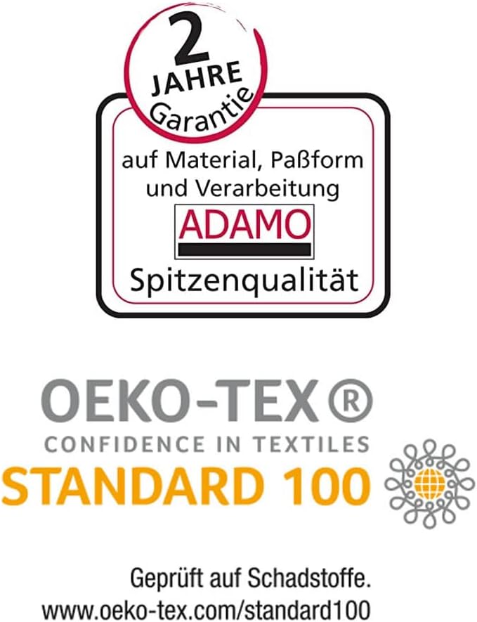 ADAMO Gerd dünne Freizeithose Herren, schwarz, 9XL