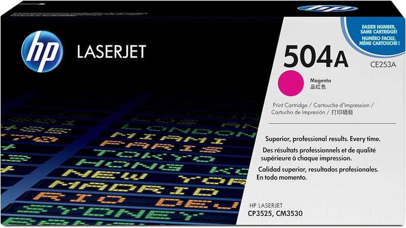 HP 504A Original Laserjet Magenta Toner