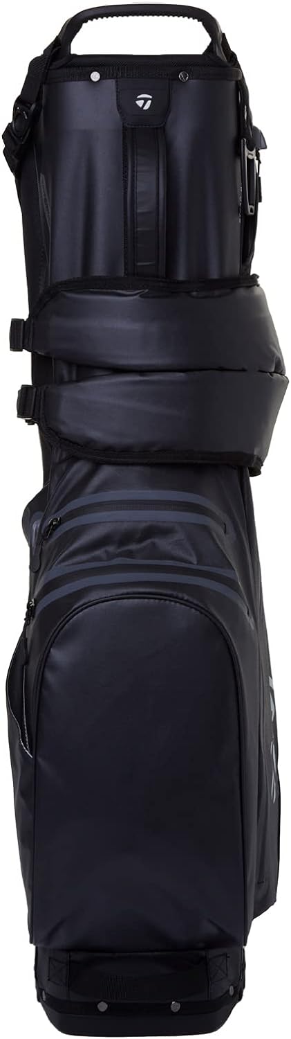 TaylorMade Golf Flextech Waterproof Stand Bag Schwarz, Schwarz