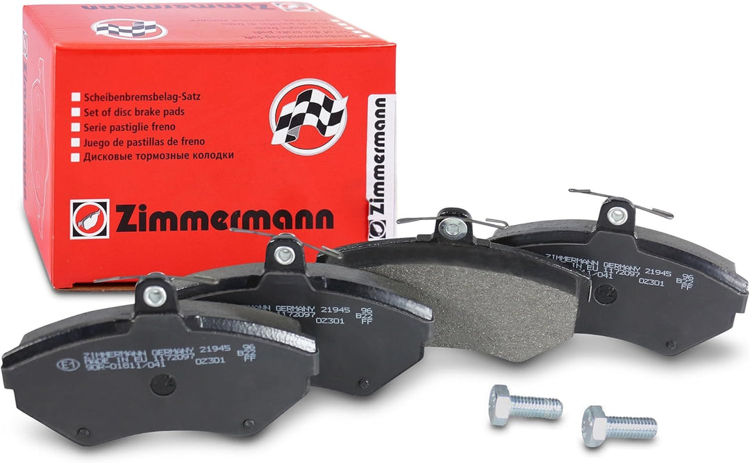 ZIMMERMANN 21945.195.1 Bremsbeläge Vorderachse