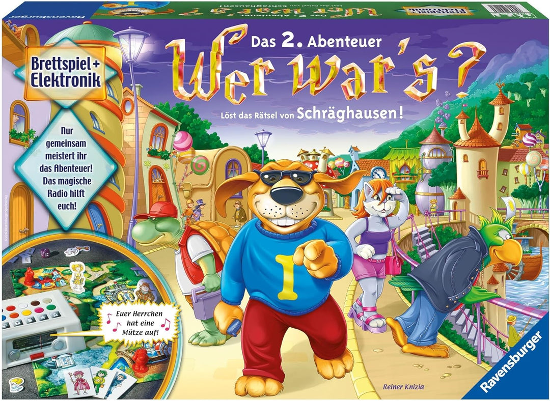 Ravensburger 21999 - Wer war's? Schräghausen - Das 2. Abenteuer