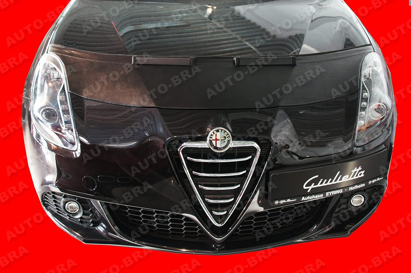 AB-00963 CARBON OPTIK Auto Bra kompatibel mit Alfa Romeo Giulietta Haubenbra Steinschlagschutz Tunin