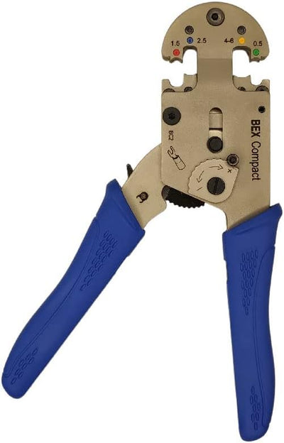 Bex BC2 - Handcrimpwerkzeug zum Crimpen von isolierten Kabelschuhen
