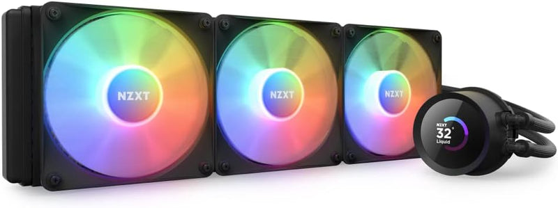 NZXT Kraken 360 RGB - RL-KR360-B1-360mm AIO CPU Wasserkühlung - 1,54" LCD Display 240x240-3x120mm RG