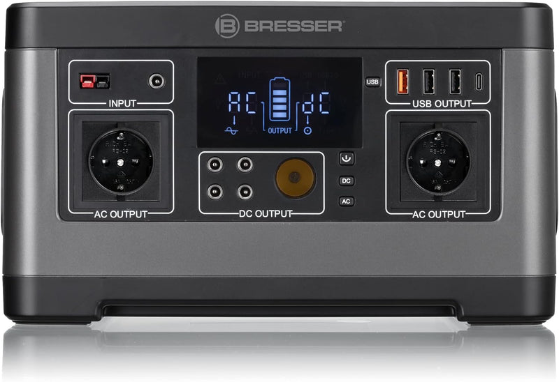 Bresser Mobile Power Station 500 Watt Power Bank für Teleskope oder andere elektronische Geräte mit