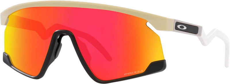 Oakley BXTR Sportbrille, Matte Desert tan-prizm Ruby