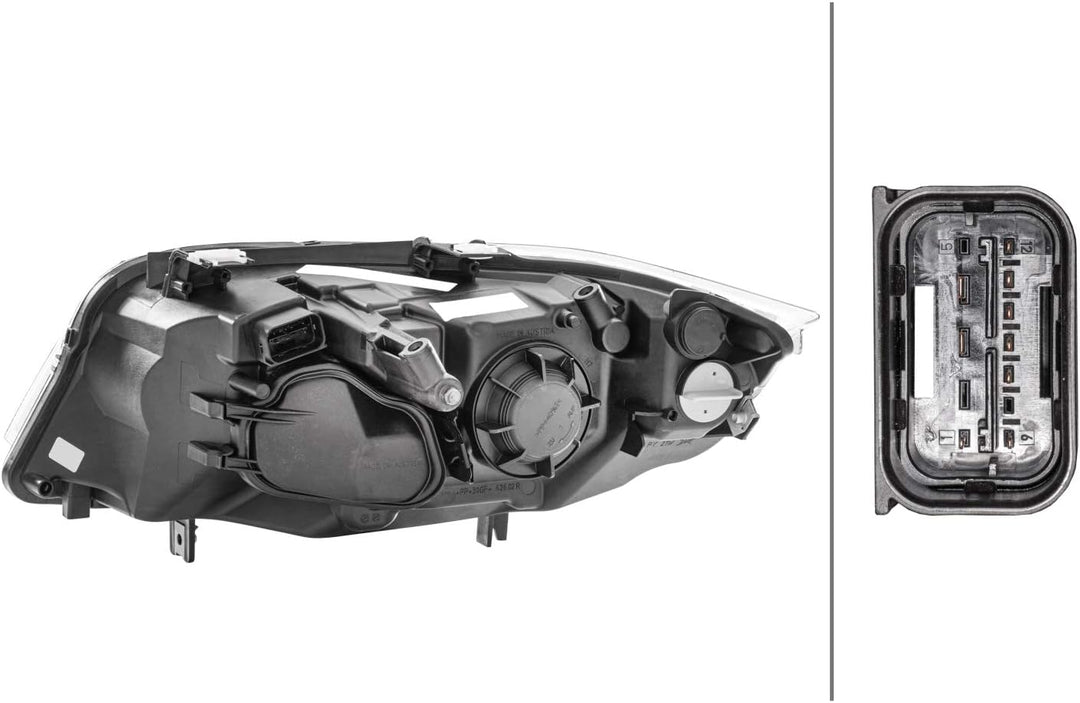 HELLA 1E3 354 697-021 Halogen-Hauptscheinwerfer - rechts - für u.a. BMW 3 (E90), Rechts