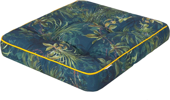 PillowPrim 4er Set Stuhlkissen 49x47 cm Sitzauflagen Polsterauflagen Outdoor/Indoor Aussen/Innen Gar