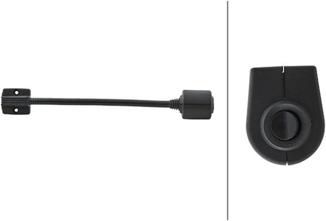 HELLA 2AB 004 532-017 Leseleuchte - Halogen - 12V - YL - Anbau - Lichtscheibenfarbe: glasklar