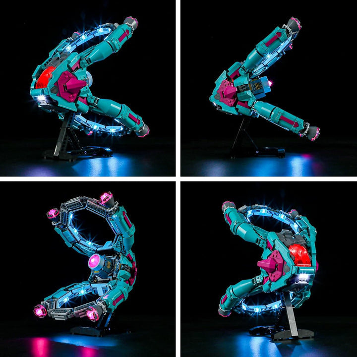 BRIKSMAX 77013 Led Licht für Lego Flucht vor dem Jagdflugzeug - Compatible with Lego Disney Baustein