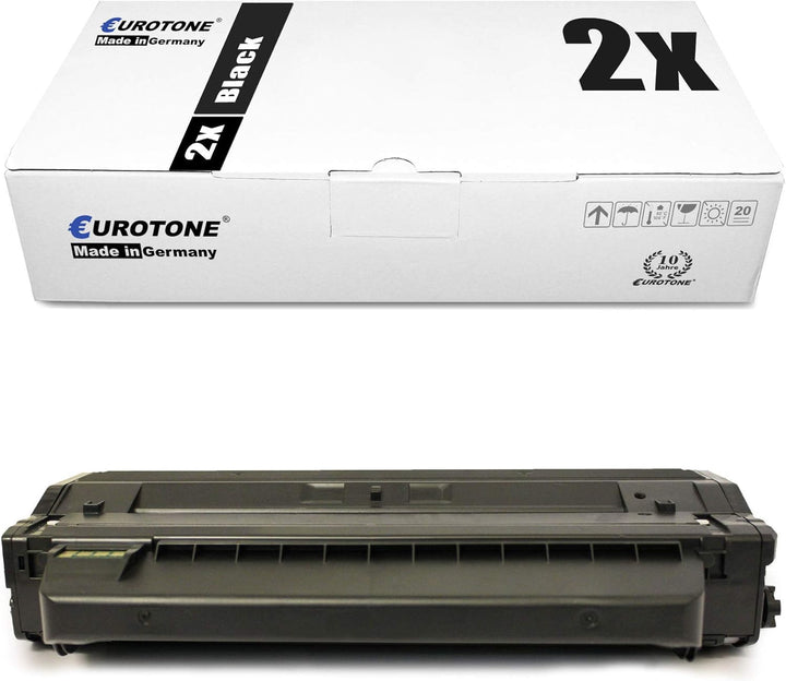 2X Müller Printware Toner für Samsung SF 650 P ersetzt MLT-D1052L Black Schwarz 2x Black, 2x Black