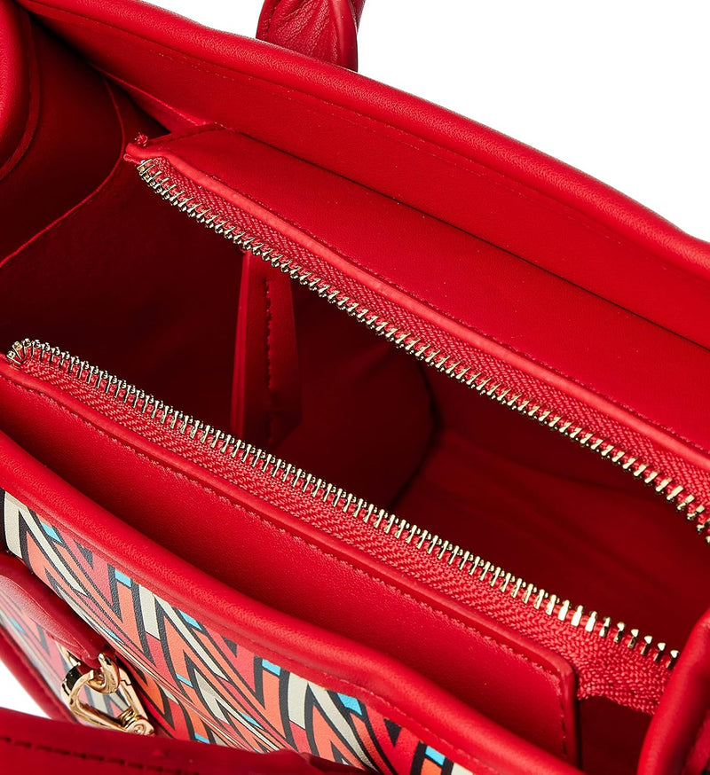 VALENTINO Bags Tonic - Handtasche 26 cm Rosso / Multicolor, Rosso / Multicolor