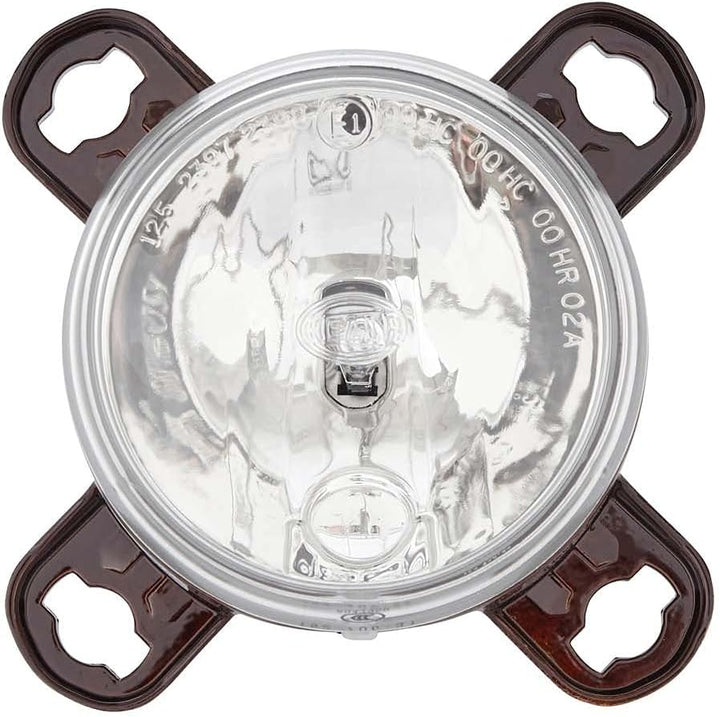 HELLA - FF/DE/Halogen-Hauptscheinwerfer - 90mm Performance - 12V - rund - Referenzzahl: 12.5 - Einba