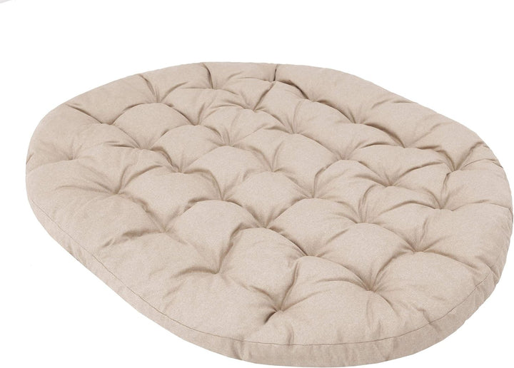 Hängesessel Kissen, Polster, Auflage für Polyrattan & Rattan Hängeschaukel, Sitzauflage für Hängekor