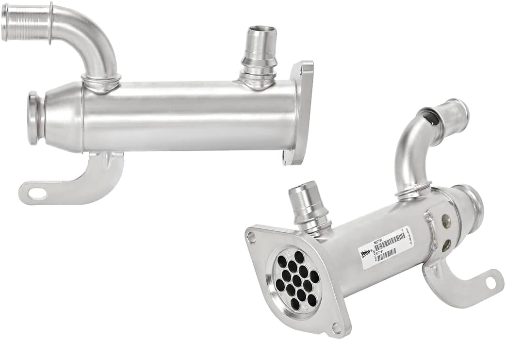 VALEO 817753 Kühler Abgasrückführung Mit AGR Ventil: NO mit Dichtung: NO Durchmesser [mm] : 45 Mater