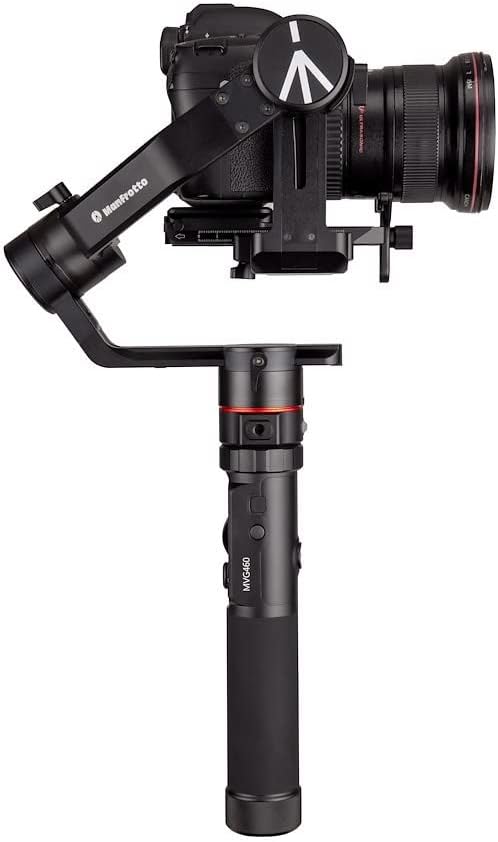 Manfrotto MVG460, tragbarer professioneller 3-Achsen Gimbal-Stabilisator für Spiegelreflexkameras, i