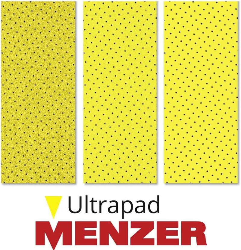 MENZER Ultrapad Klett-Schleifscheiben, 225 mm, f. Trockenbauschleifer, Weisses Edelkorund (25 Stk.)