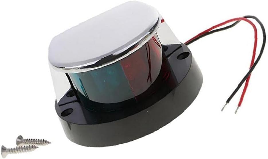 Ruluti 1pc Tragbarer Zuverlässige Weitdruck Marine-navigation Led-leuchten-ampeln Geeignet Für Yacht