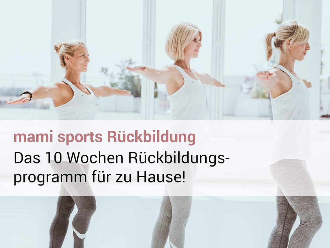 mami sports - Rückbildung (2 DVDs) / Das 10 Wochen Rückbildungsprogramm für Zuhause, DVD