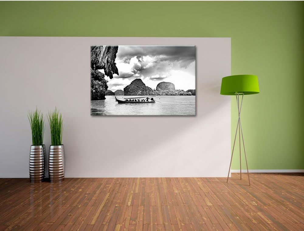 Pixxprint Thailand Phuket Playa Paradisiaca als Leinwandbild/Grösse: 100x70 / Wandbild/Kunstdruck/fe