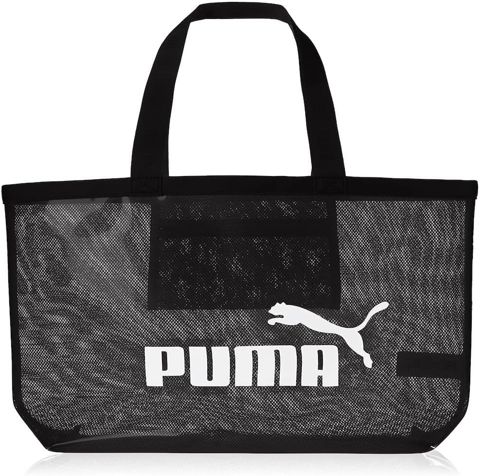PUMA Damen Core Transparent Shopper Schwarz, Einheitsgrösse