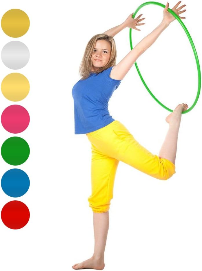Hula Hoop Reifen Gymnastikreifen Fitnessreifen Trainingsreifen Turnreifen für Kinder und Erwachsene,