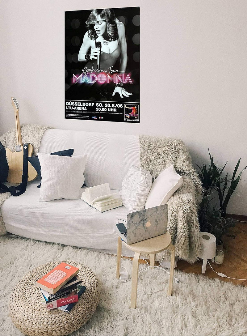 Madonna - Confessions DÜ, düsseldorf 2006 » Konzertplakat/Premium Poster | Live Konzert Veranstaltun