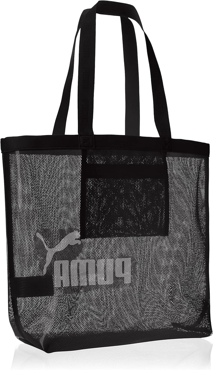PUMA Damen Core Transparent Shopper Schwarz, Einheitsgrösse