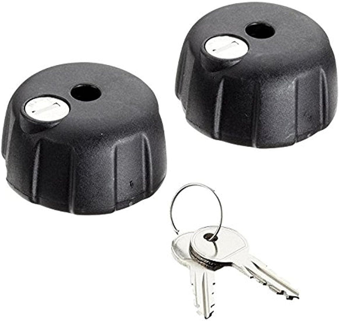 Thule 526000 2 abschliessbare Knebelmuttern, 2