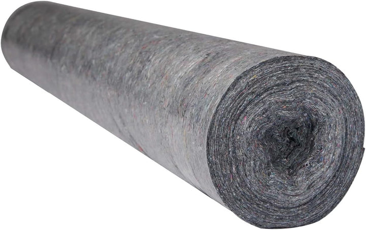 Abdeckvlies Renovierungsvlies Profi grau 1 x 25 m Malerabdeckvlies mit antirutsch Folie 180 g/m²
