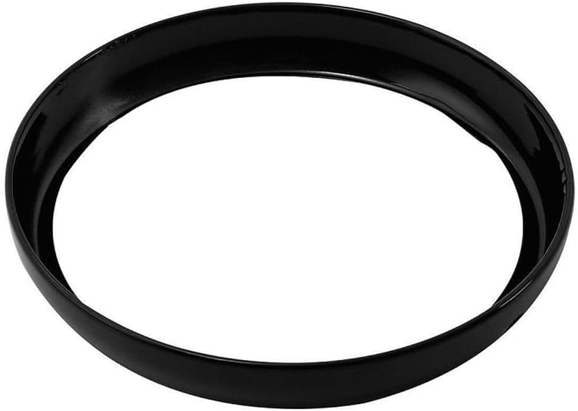 Motorrad Scheinwerfer Lampe Trimmring Abdeckung, TOTMOX 7'' ABS Kunststoff Scheinwerfer Trimmring Ri