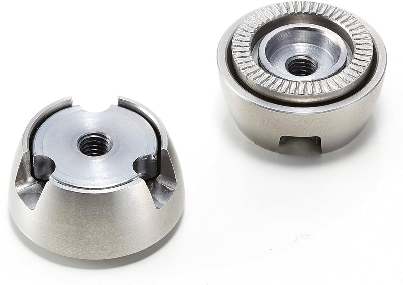 DELTA Unisex Spiesse knoxnut Quick Release, Silber