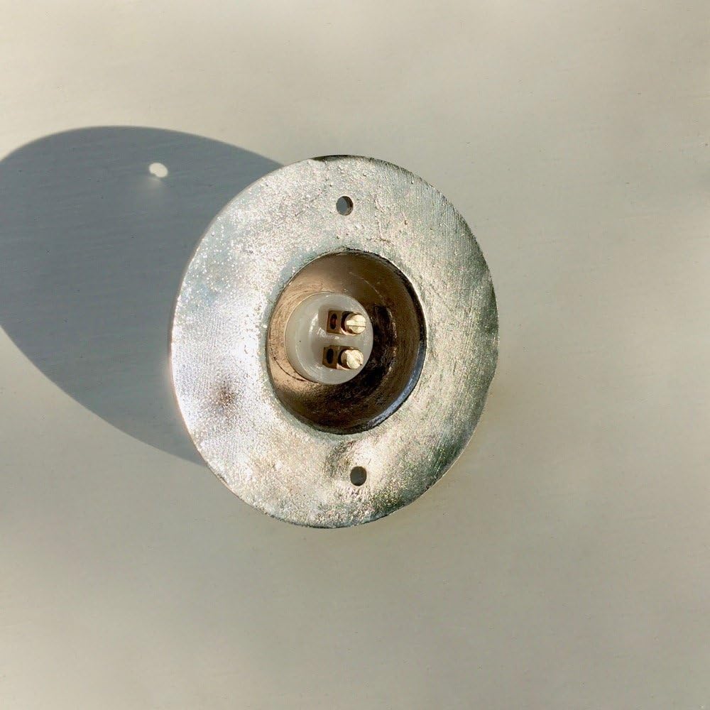 Antikas - Klingel Haustür Schelle Nickel matt - Türklingel Edelstahl Beschläge Klingeln