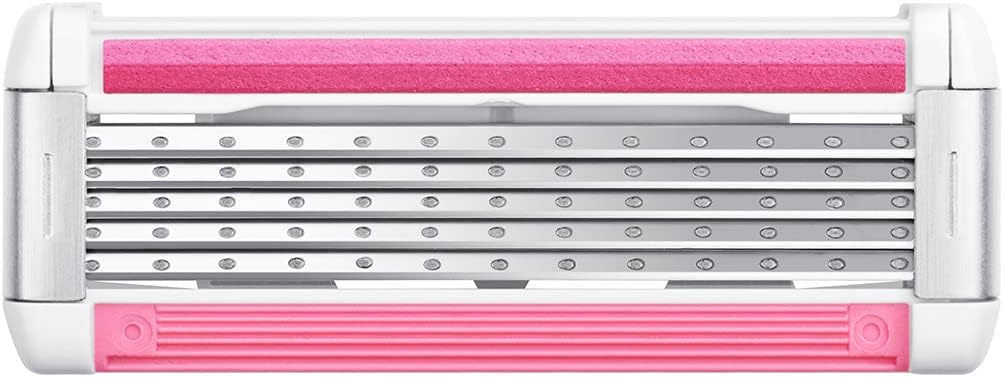 BIC Rasierklingen für Damen Rasierer Click 5 Soleil Sensitive, 8er Nachfüllpack für den pflegenden N