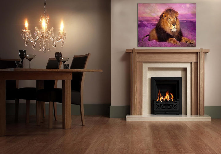 Julia-Art - Leinwandbilder - XXL Leinwand Bild (100 x 70 cm 1 teilig) Wandbilder mit Keilrahmen - Ku