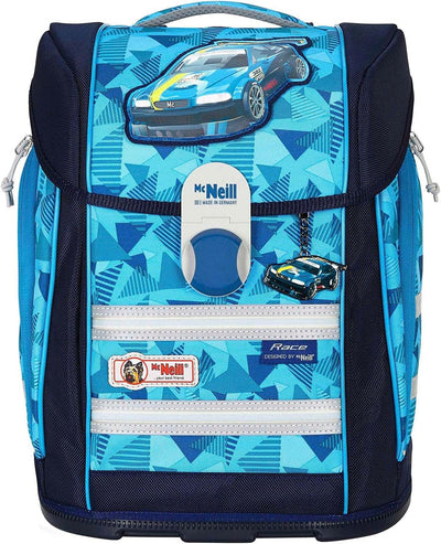 McNeill ERGO Primero McLight Schulranzen-Set 4tlg. Blau ca. 30 x 38 x 22 cm, Blau ca. 30 x 38 x 22 c