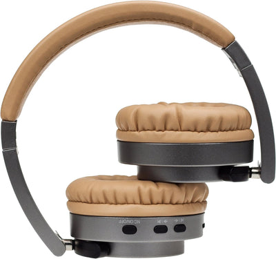 Denver BTN-206 Bluetooth On-Ear Kopfhörer, Beige Sand, Sand