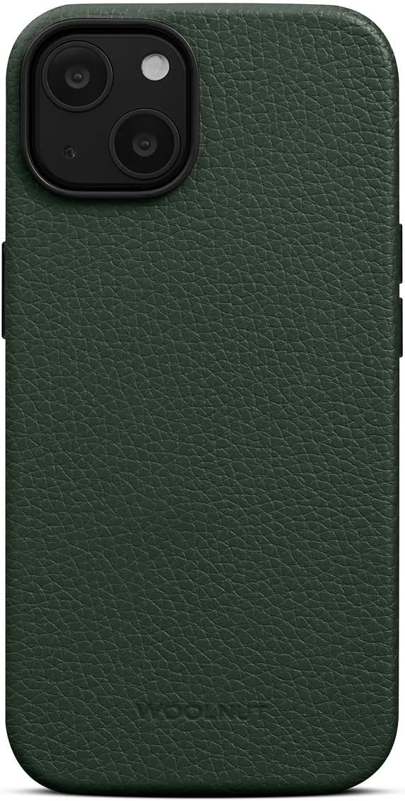 Woolnut Leder Hülle Case für iPhone 14 - Grün iPhone 14 Grün, iPhone 14 Grün